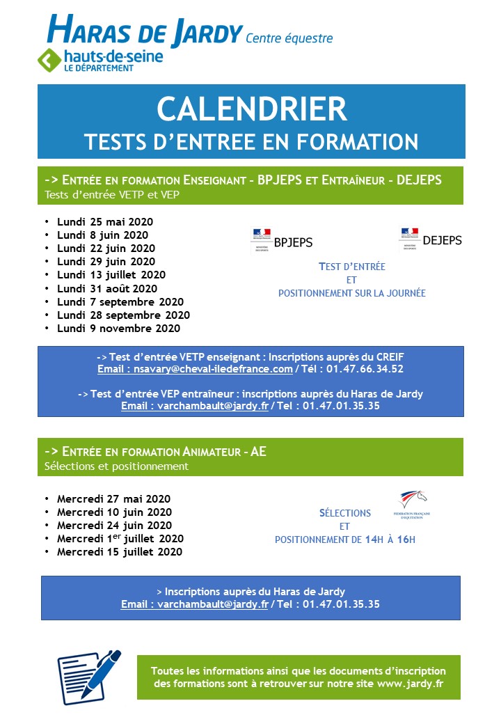 infos vetp formation