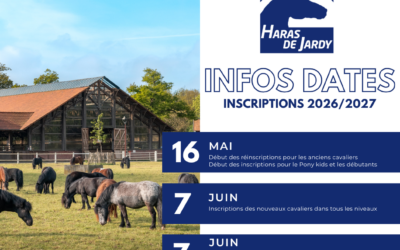 Inscriptions 2026/2027 | Infos