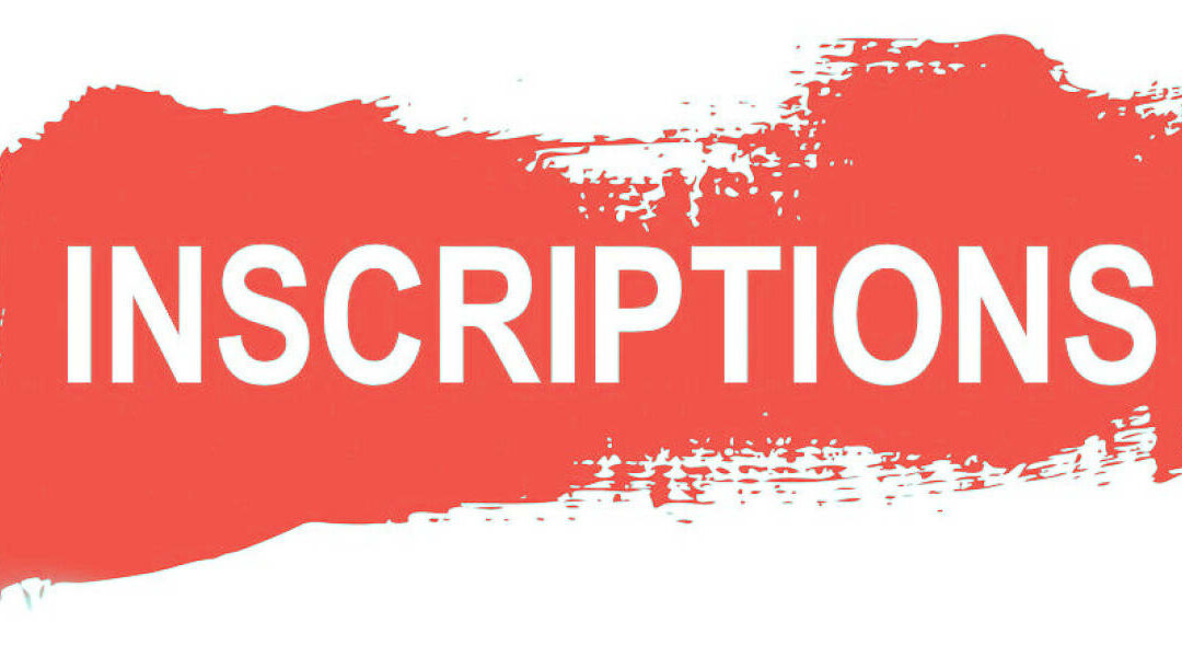 Inscriptions 2025/2026 | Infos